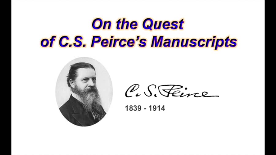 Charles S. Peirce Papers | Harvard Library