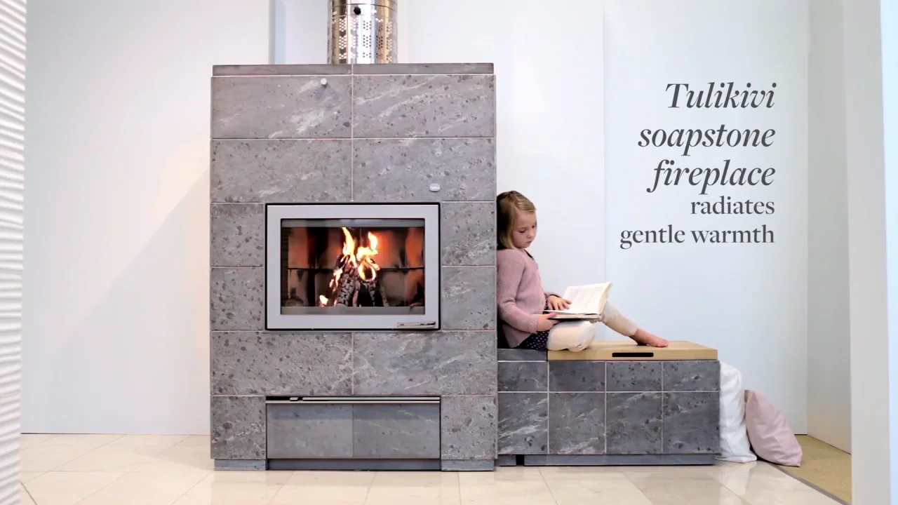 Tulikivi Soapstone Fireplace: Radiant Heat on Vimeo