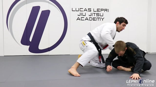 Spider Guard Pass to Turtle Position Control to Back Take when Opponent Reacts