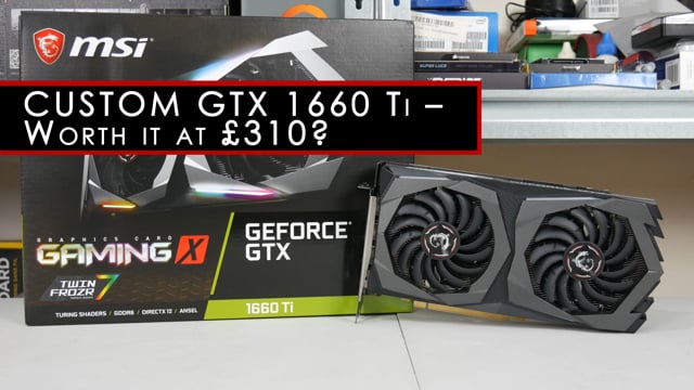 MSI GTX 1660 Gaming X 6G Review |