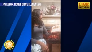 Principal Reads Bedtime Stories to Students on Facebook