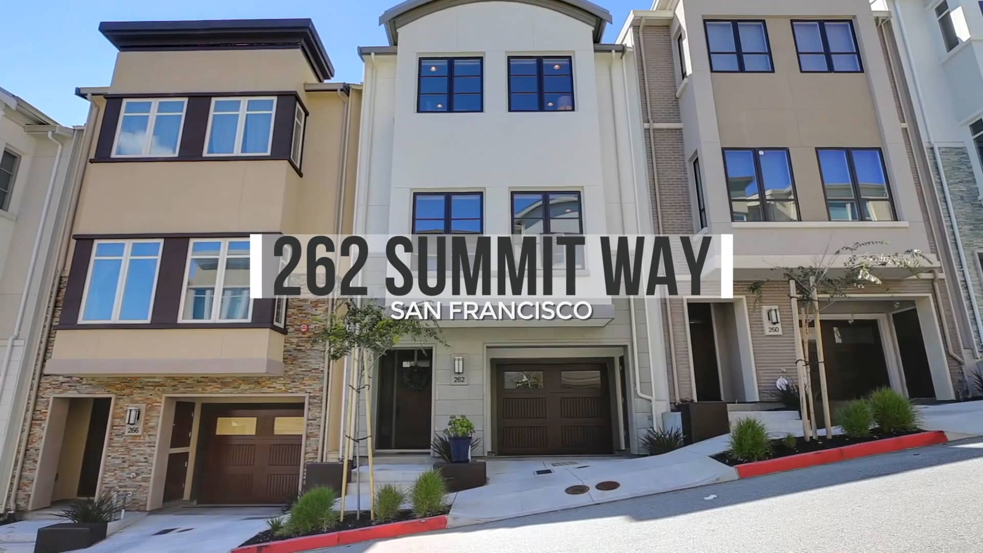 262 Summit Way, San Francisco Presented By Marsha Williams www