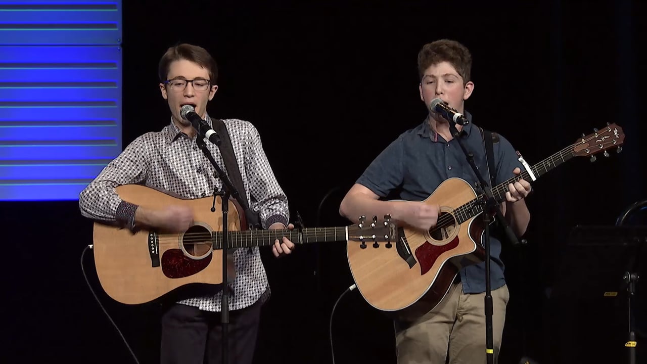 Jacob Fishman and Jordan Schmidt Performing Their Winning Song at NFTY Convention!
