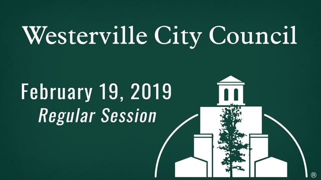Westerville City Council: Feb. 19, 2019