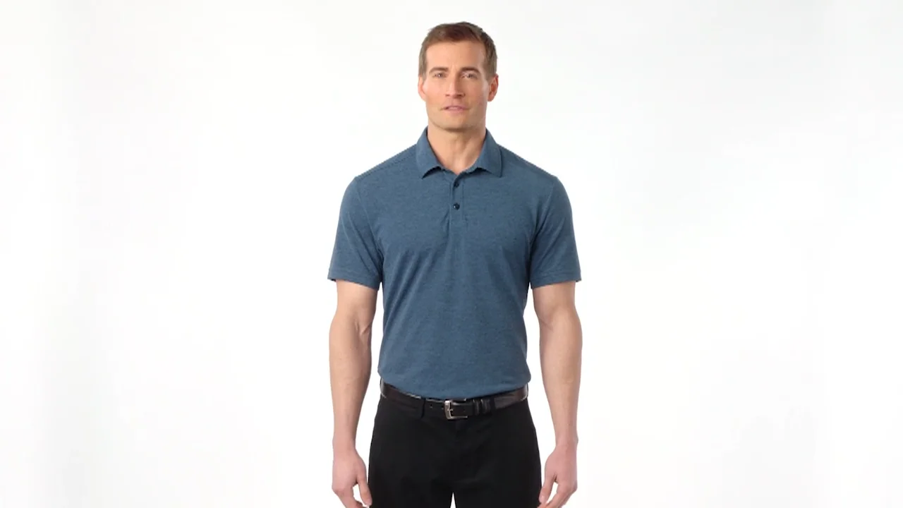 Port authority coastal cotton blend outlet polo