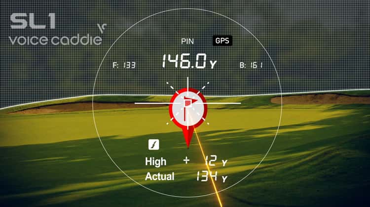 Voice Caddie SL1 Active Golf Hybrid GPS/Laser Rangefinder for sale -  topshelfgolf.com