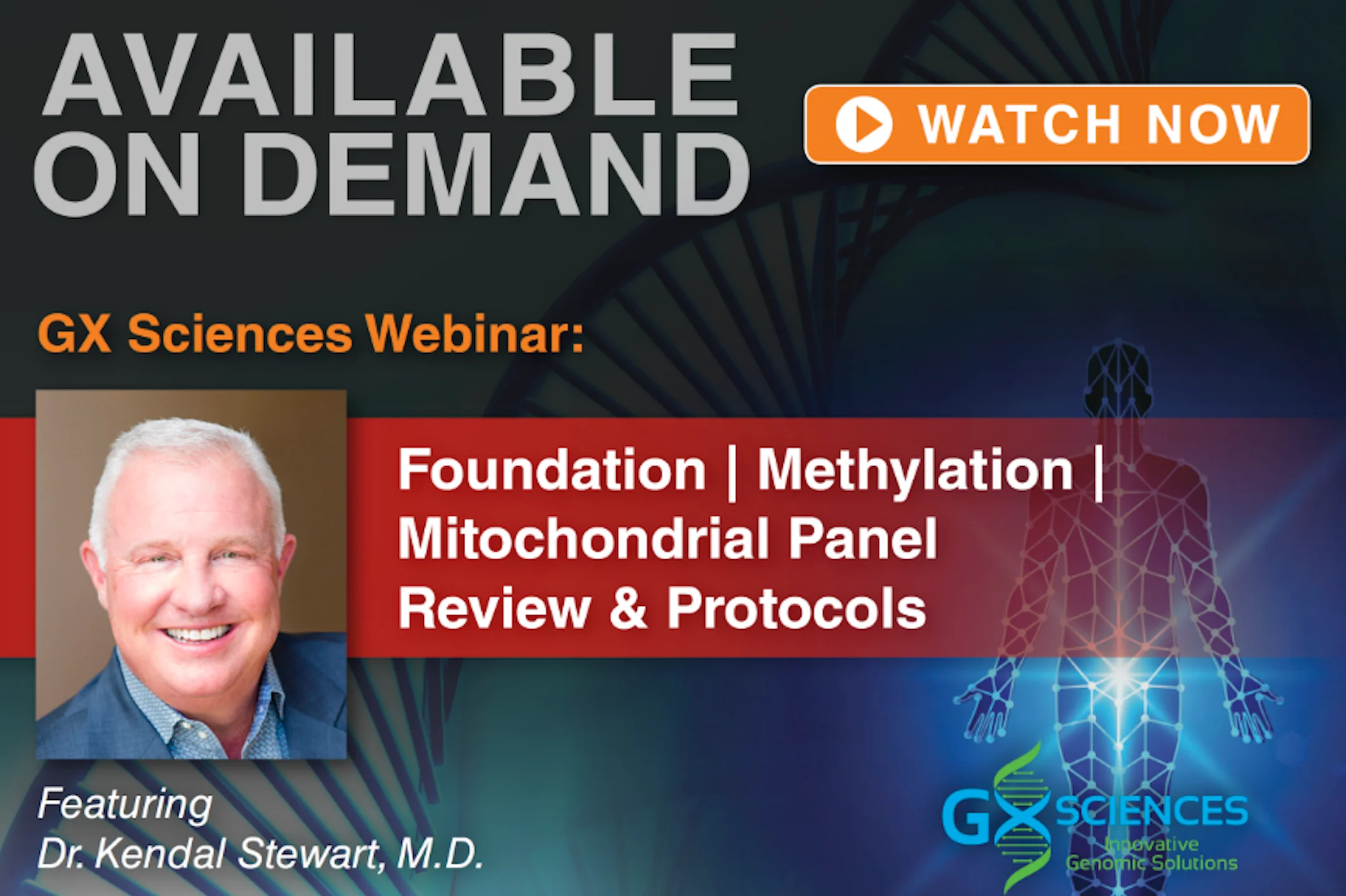Foundation Methylation Mitochondrial Panel Dr. Stewart inar