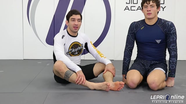 De La Riva to Technical Stand Up to Ankle Pick Sweep