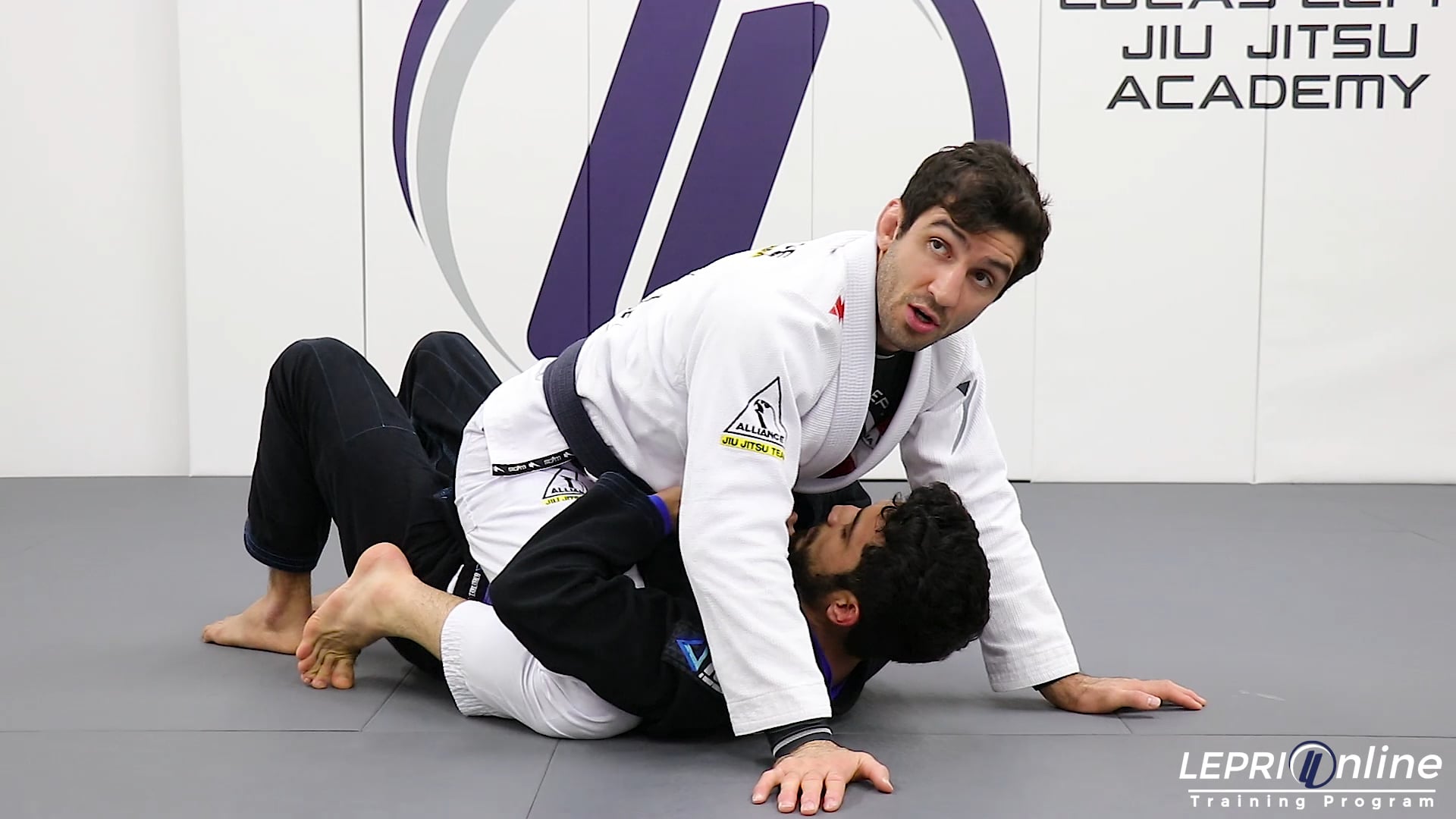 Lepri BJJ Online Training: Hip Bump Sweep to Mount Escape to Half Guard to