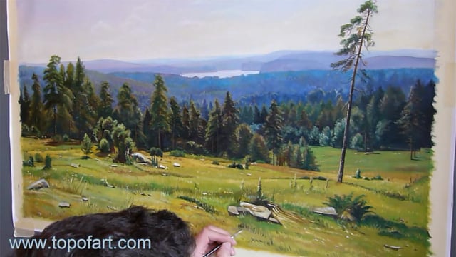 Shishkin | Woodland Vistas | Painting Reproduction Video | TOPofART
