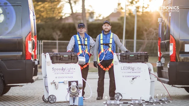 SpeedyLight+ LED: Fast light curing technology for laterals & mainlines -  Sewertronics™