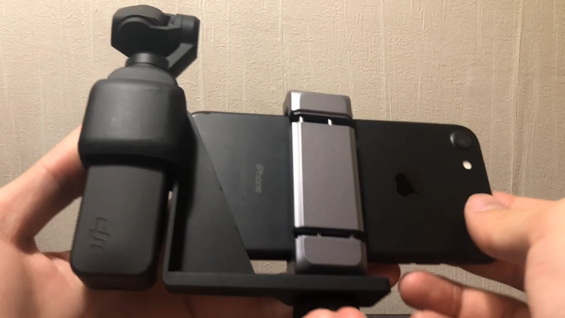 レビュー：[GLIDER] DJI Osmo Pocket用スマホホルダー セット