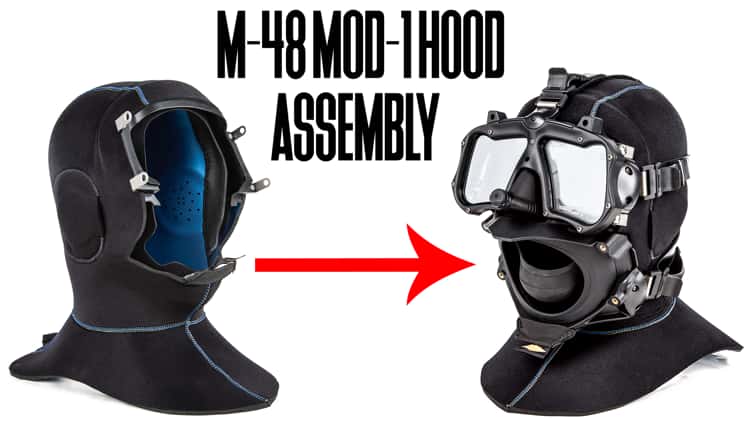 Kirby Morgan Water Shroud Kit for KM 97 Helmets on Vimeo