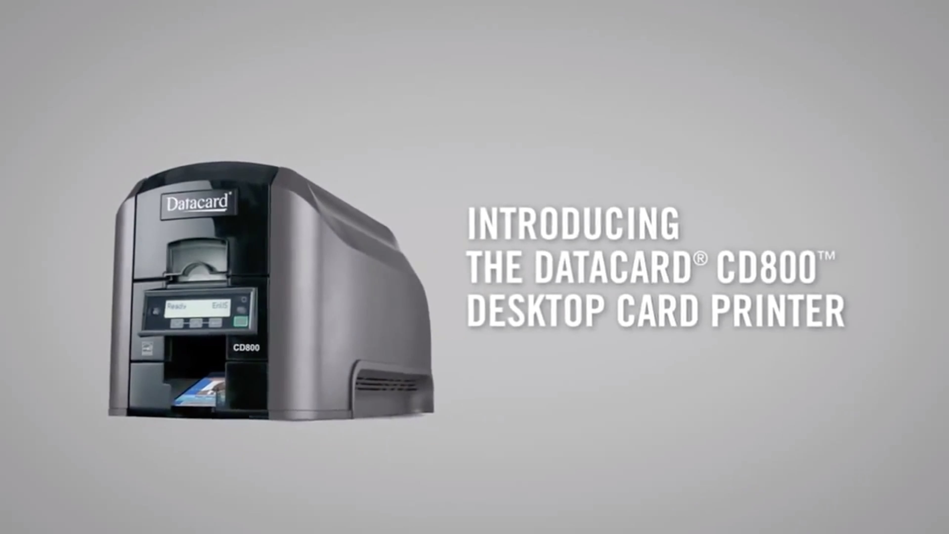 Datacard CD800 Card Printer Overview ARA Products on Vimeo