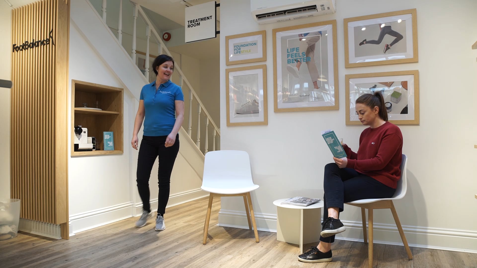 FootBalance Podiatry Treatment Room in Bath city