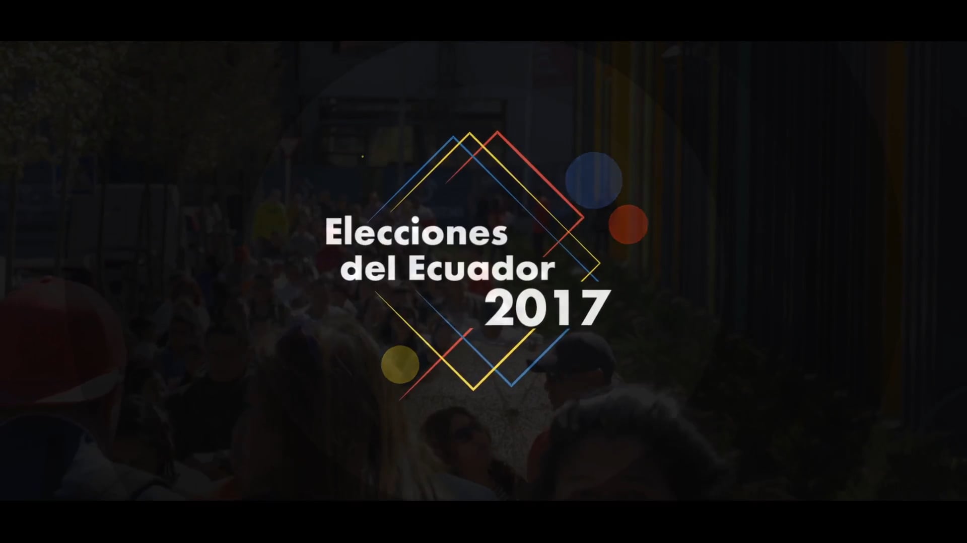Elecciones del Ecuador 2017 Vídeo Resumen. Autor: Diego Ruiz Sánchez, CreativosDRS.