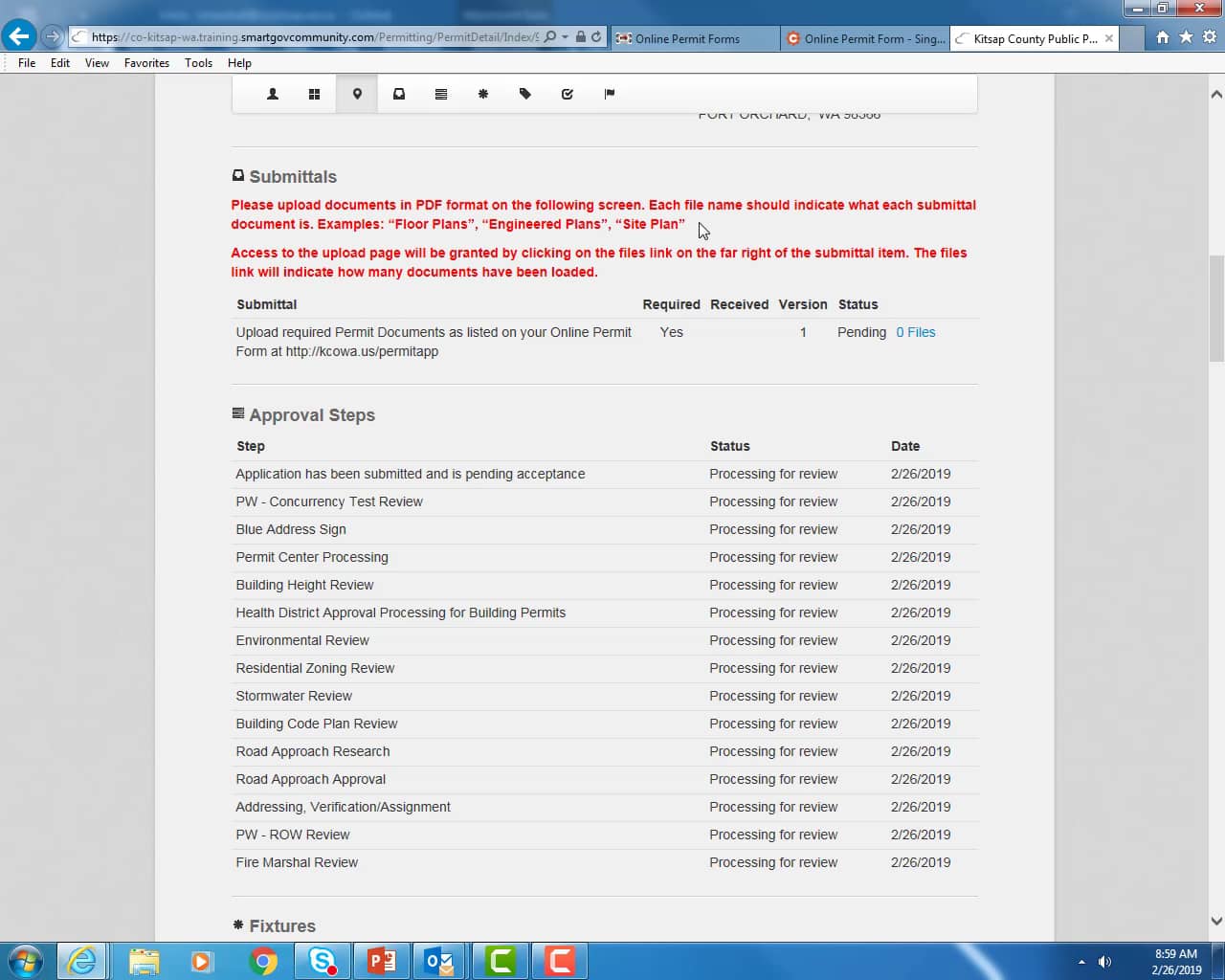 Log into the Online Permit Center and Apply for your Permit on Vimeo