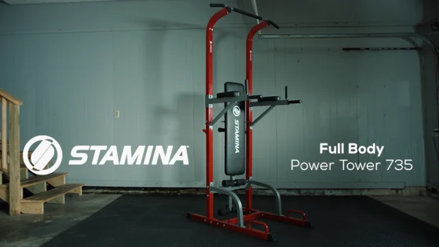 Stamina full body power 2025 tower 1735 and weight bench