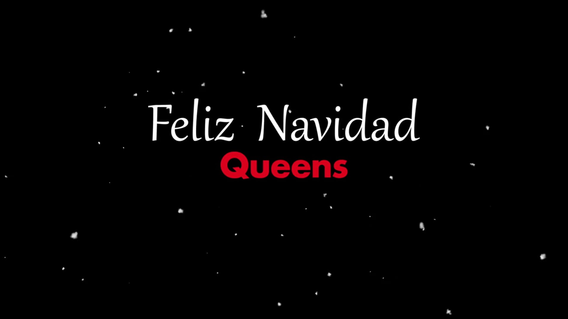 Felicitación de navidad para Queens Publicidad 20115 ( creativosdrs ). Autor: Diego Ruiz Sánchez.