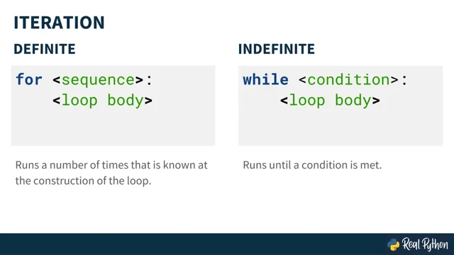 Python while Loops (Indefinite Iteration) – Real Python