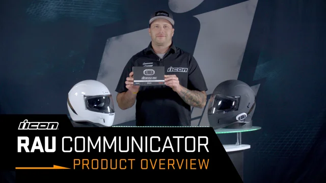 ICON Product Overview RAU Motorcycle Bluetooth Communicator