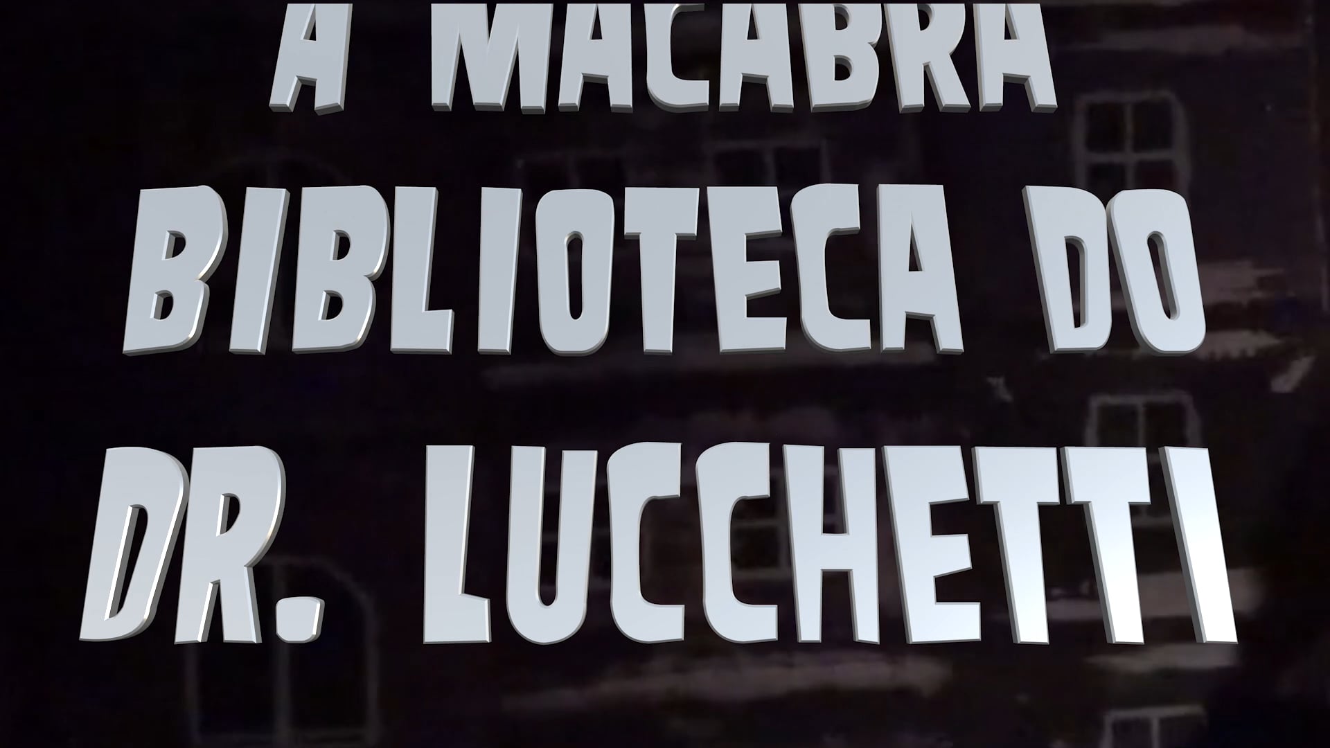 A Macabra Biblioteca do Dr. Lucchetti - trailer 2019