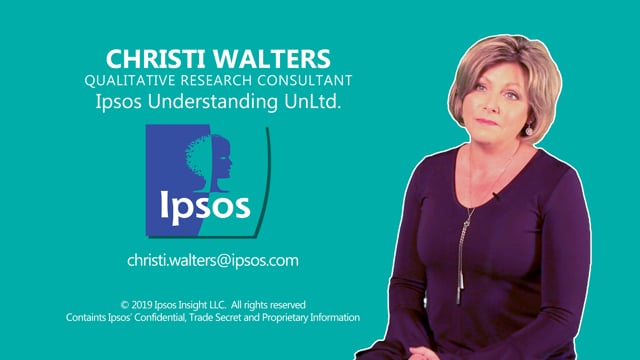 IPSOS – Christi Walters – Moderator Bio
