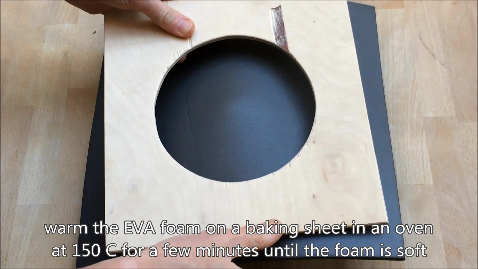 Thermo forming EVA foam on Vimeo