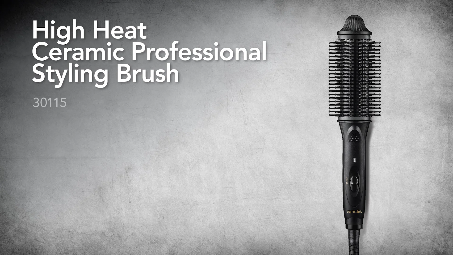 30115 High Heat Ceramic Professional Styling Brush