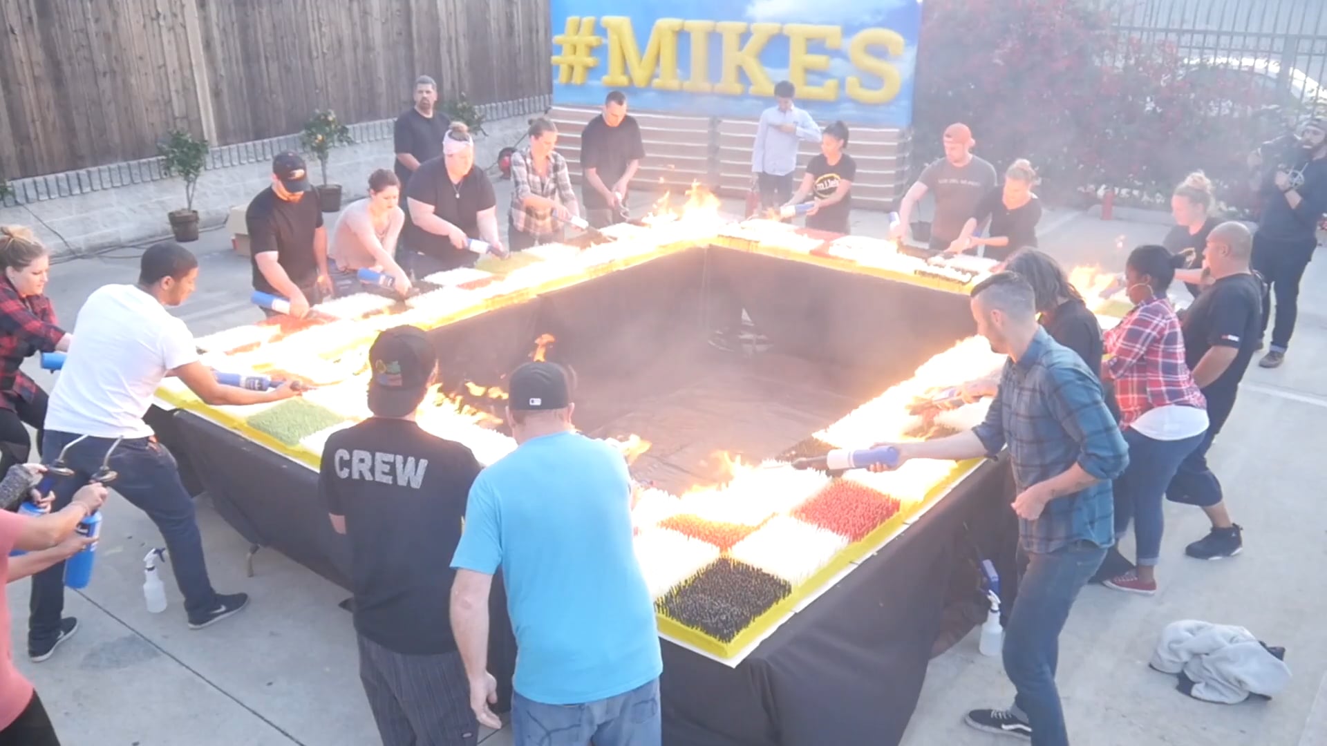 mike's sets new Guinness World Records title!