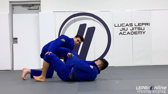 Closed Guard to Worm Guard Variation Sweep to Armbar