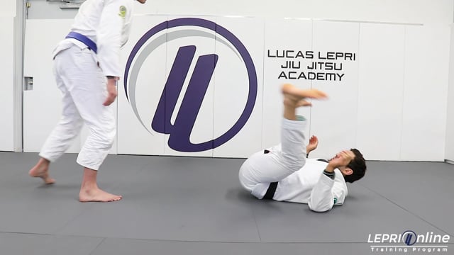 Tips From Fundamentals: Brake Fall to Guard Recomposition to Overhead Sweep to Mount to Rear Naked Choke