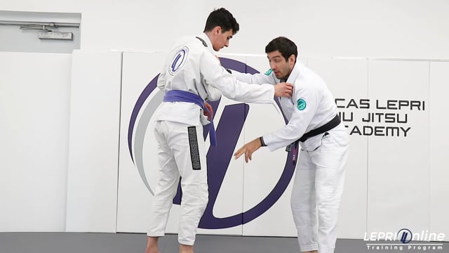 Collar Drag to Single Leg Entry Drill