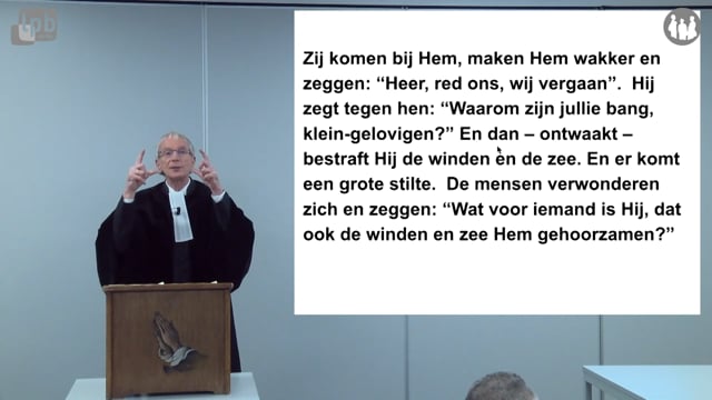 Een vraag die blijft - ds. Poortman