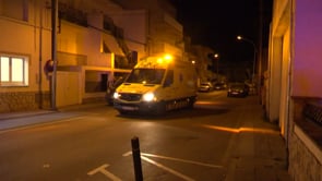 Incendi a una xemeneia del passatge Tramuntana
