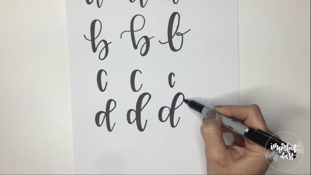 Lettering For Absolute Beginners Workbook – Imperfect Dust