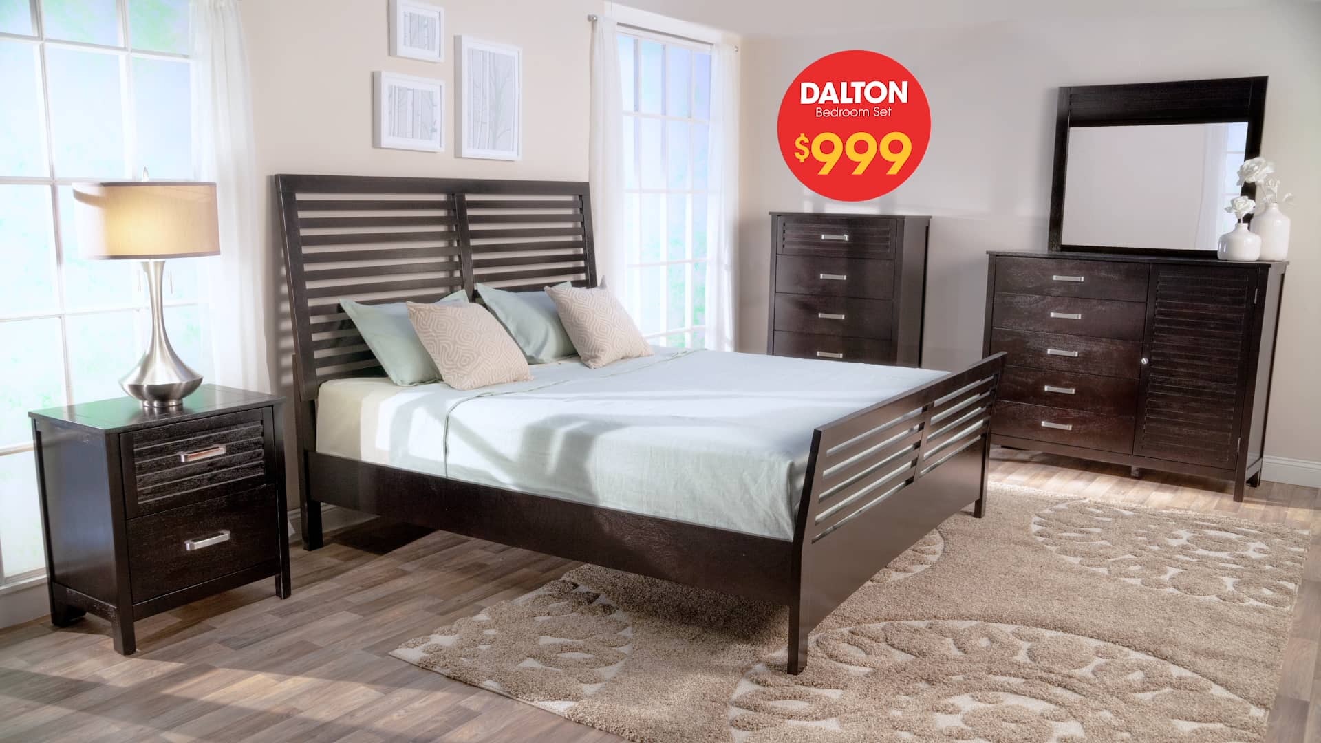 Bob’s Discount Furniture Dalton Bedroom Set for Only 999! on Vimeo