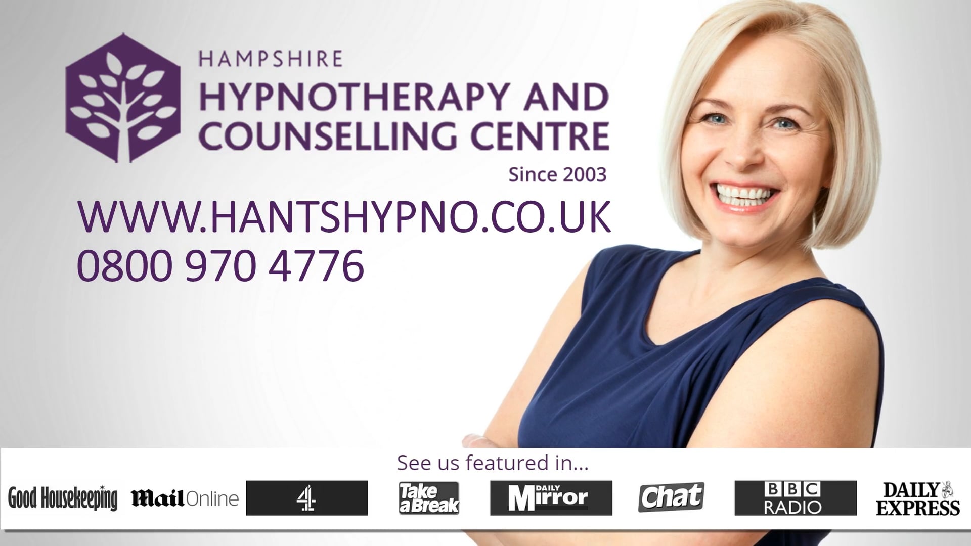 Hampshire Hypnotherapy And Counselling Centre Ltd On Vimeo 5854