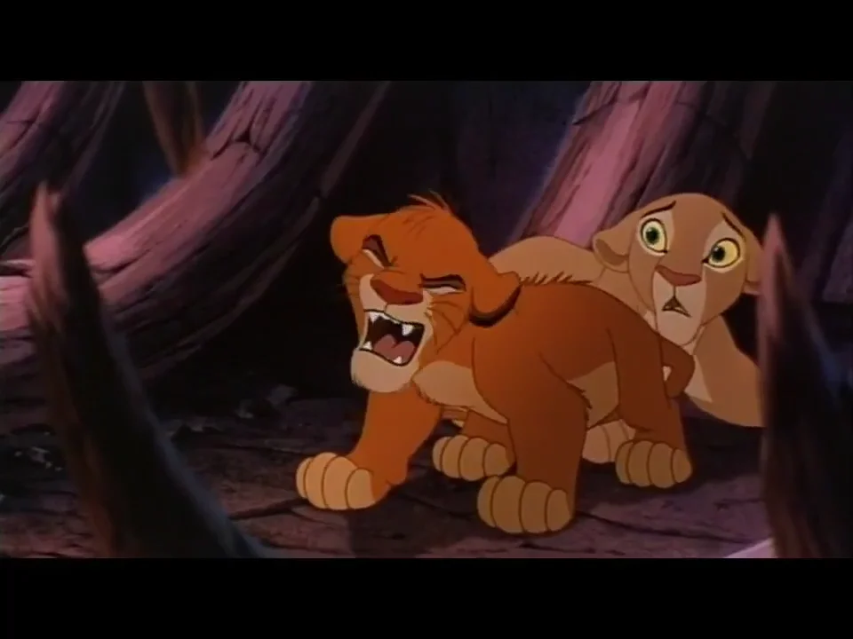 The Lion King (1994) - The Elephant Graveyard & Dad and Son (1995