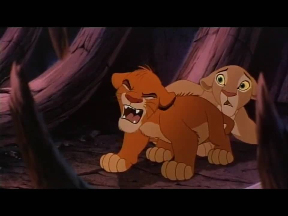 The Lion King (1994) - The Elephant Graveyard & Dad and Son (1995 ...