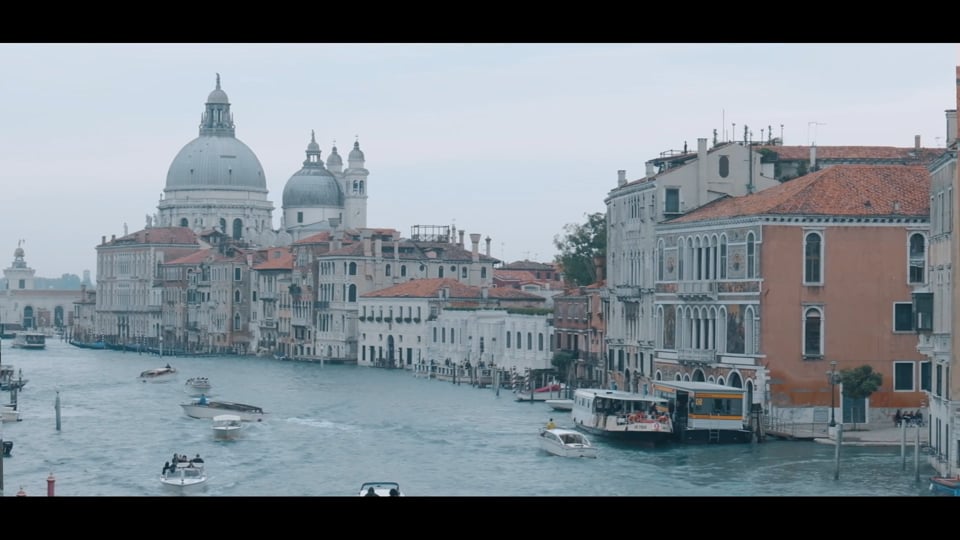 Love story in Venice, video