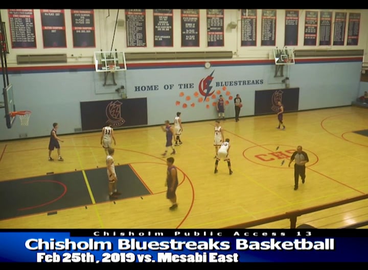 Chisholm Basketball vs Mesabi East 19 on Vimeo