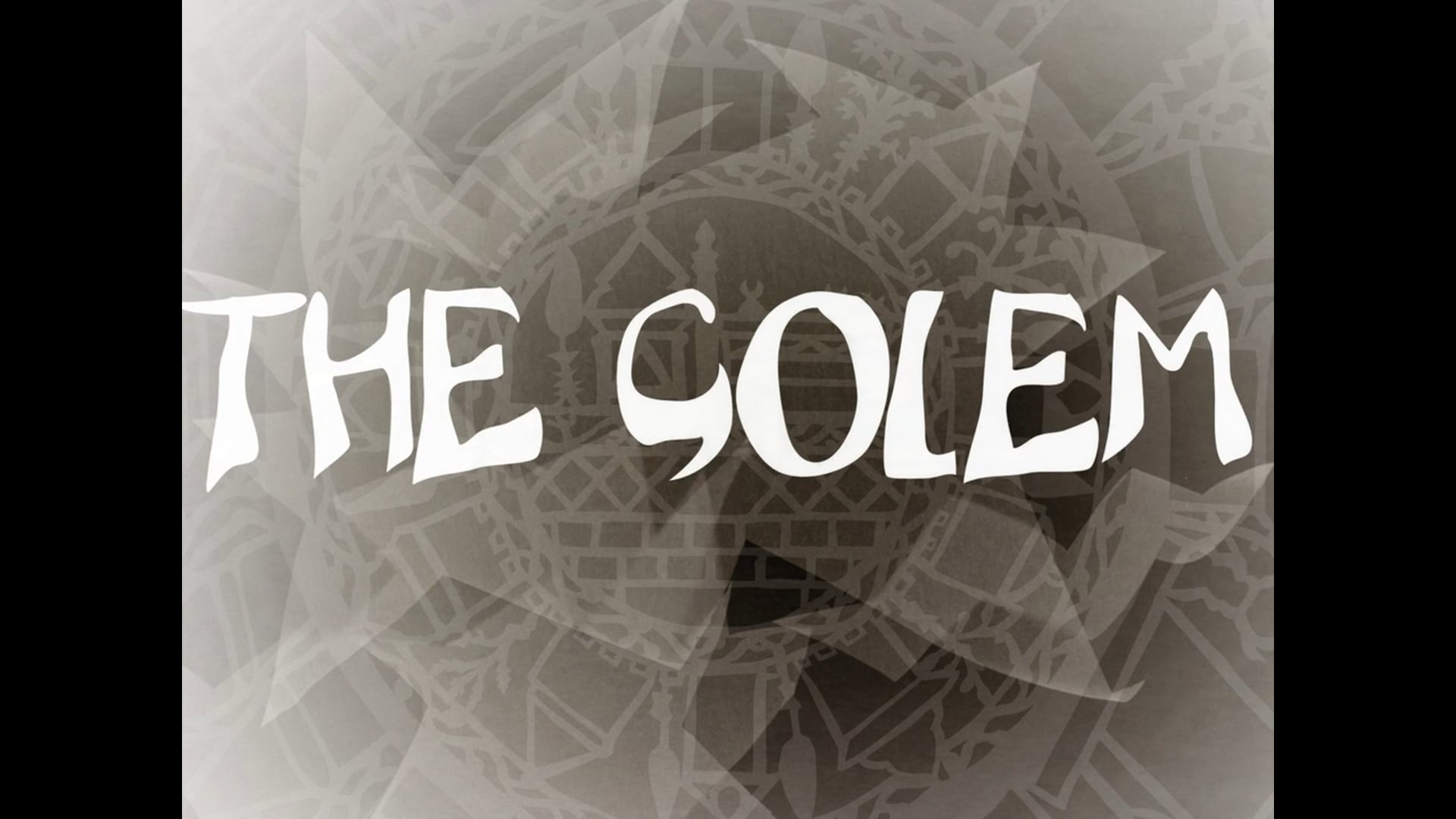 The Golem: An Exploration of Lotte Reiniger and German Expressionism