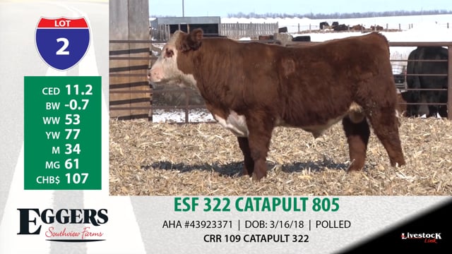 Lot #2 - ESF 322 CATAPULT 805