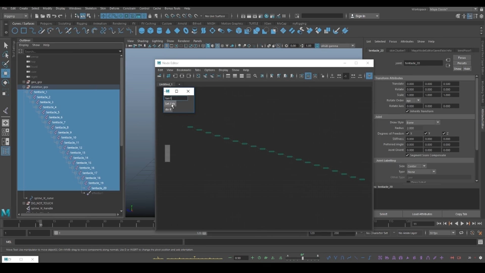 Rigging and Scripting