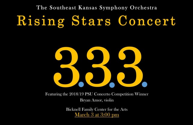 SEK Symphony Orchestra: "Rising Stars," Spring 2019, 3-3-2019