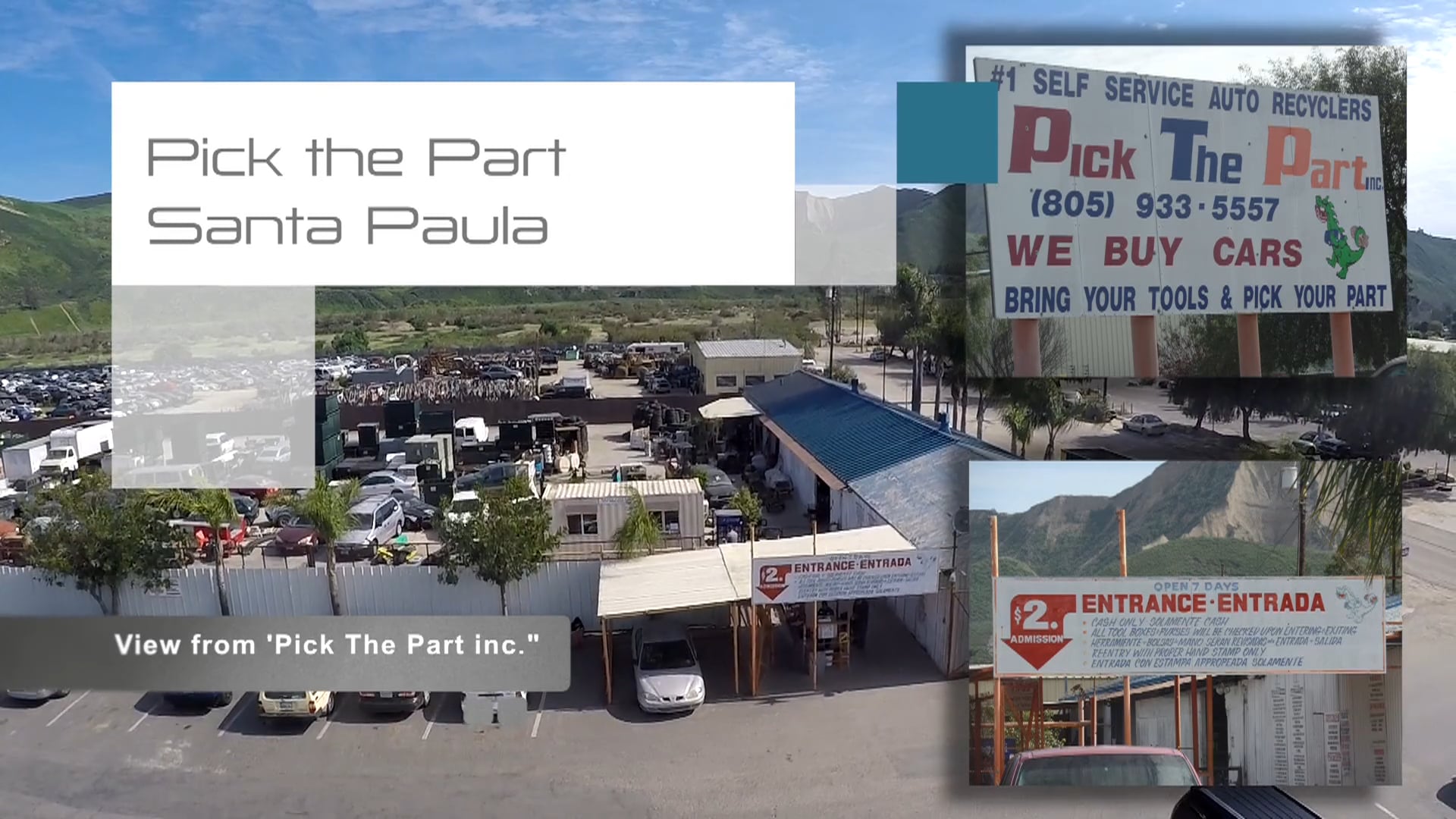 Pick The Part Santa Paula Drone 2