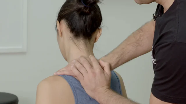 Shoulder And Neck Massage For Man In Spa Salon. Doctor Making Neck Therapy  In Rehabilitation Center. Repositioning Of Joint In Clinic. Correction Of  Dislocation Of Neck By Experienced Specialist. Stock Photo, Picture