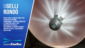 Nuova Contec RONDO’: ugelli di lavaggio a ventaglio