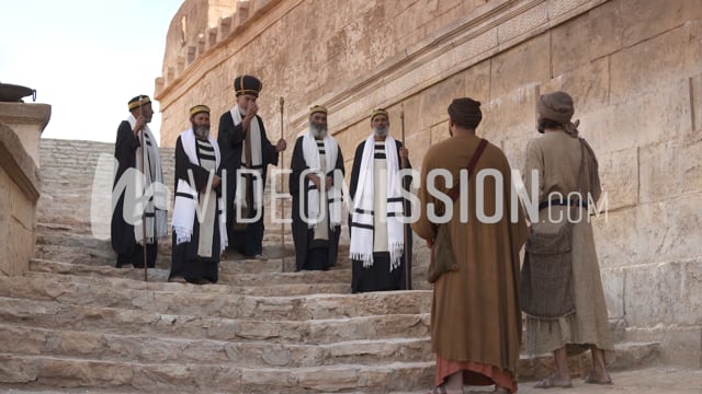 Apostles Speaking With Pharisees 05